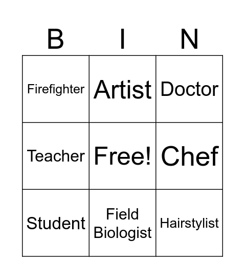 Tools People Use Bingo Card