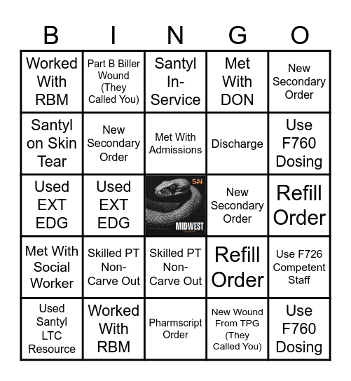 EXT Bingo Card