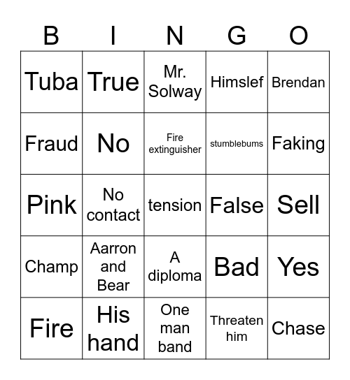 Restart Bingo Card