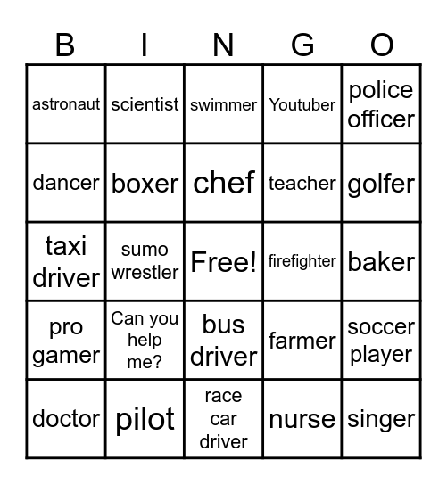 Boost Up 2: Unit 4 - My Neighbors Bingo Card