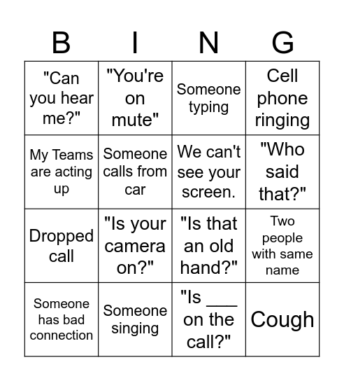 Vrushali's Virtual Farewell Party Bingo Card