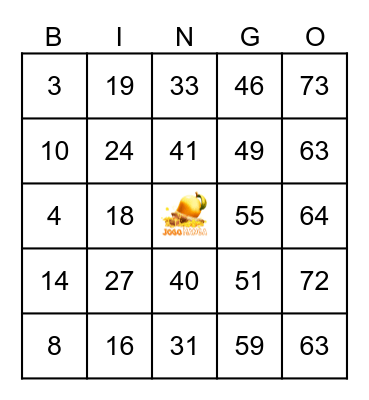 █▓▒▒░░░Jogomanga░░░▒▒▓█ Bingo Card
