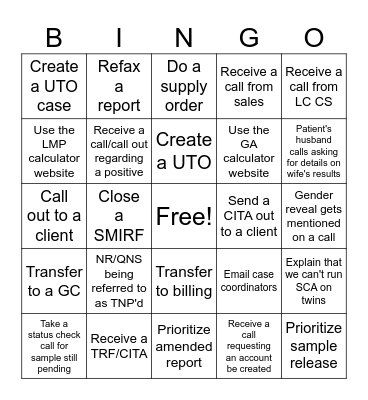 CS Bingo Card