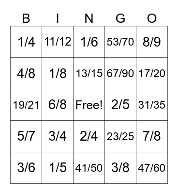 Breuken bingo Card