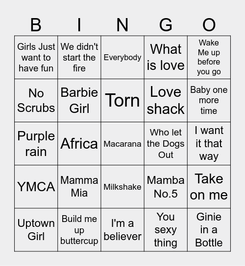 WAL⚓ERS Bingo Card