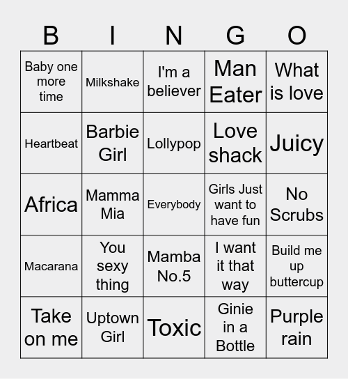 WAL⚓ERS Bingo Card