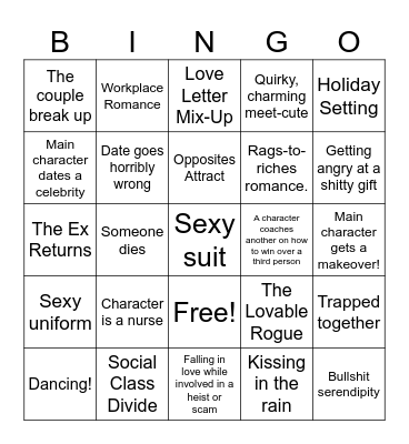 Card 1 Bingo Card