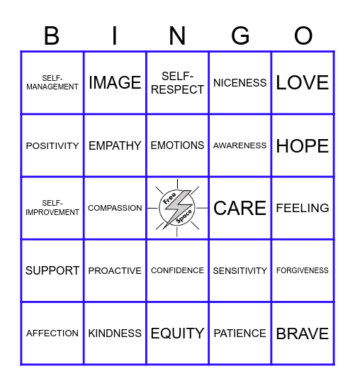 Ms. Arrington's EMPATHY Bingo Card