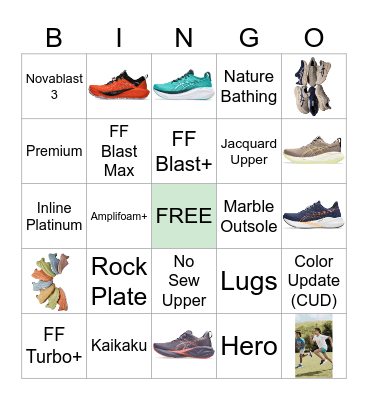 SS25 P RUN Bingo Card