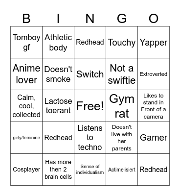 Are you Emilio's type? Bingo Card