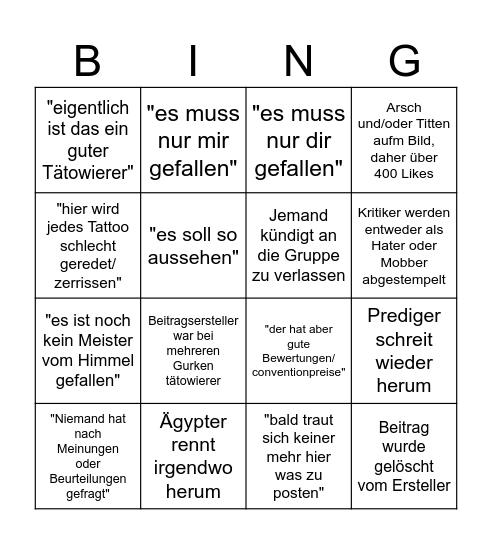 Saarbrücken Bingo Card