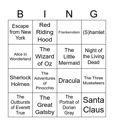 Limbus Company Bingo Card