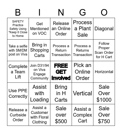 BINGO BONANZA 2024 Bingo Card