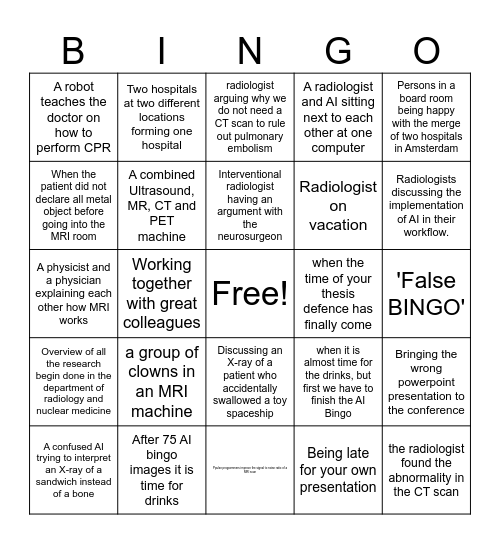 RNG AI BINGO Card