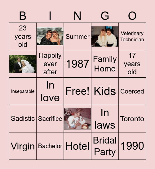 How did they meet Bingo Card
