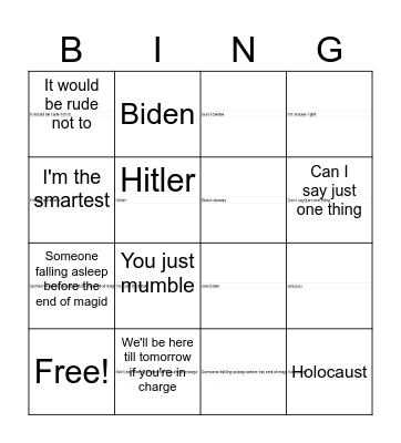 Pesach 2024 Bingo Card