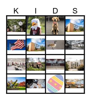 Take Your Child to Work Day Bingo Card