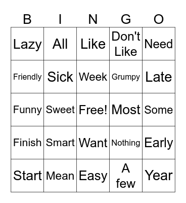 CMD 205 Final Exam Review Spring 2024 Bingo Card
