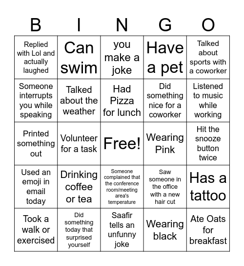 People Op April 2024 Bingo Card