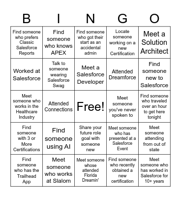 2024 Spring Community Social BINGO Card