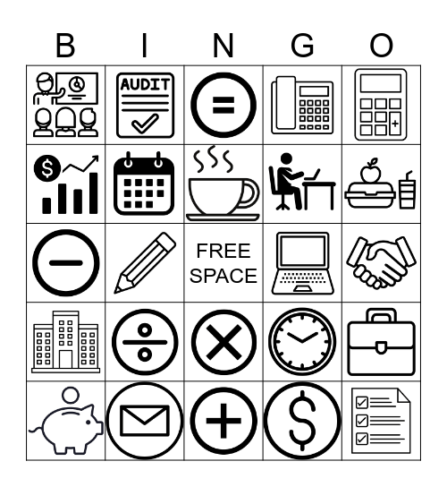 Accounting Bingo Card