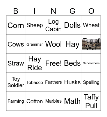 Life in Colonial America Bingo Card