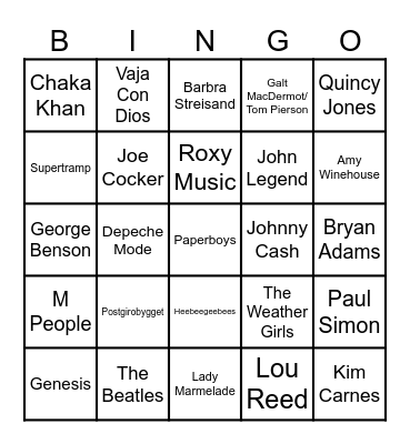 😵‍💫 Bingo 1 😵‍💫 Bingo Card