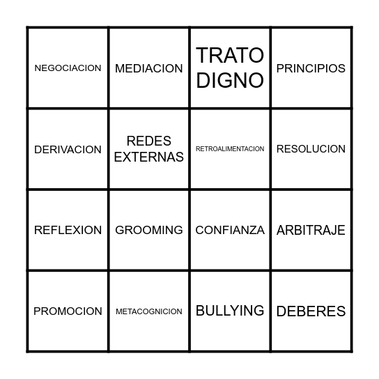 ConviBINGO Card