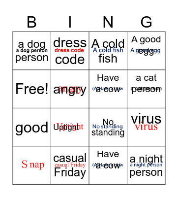 Enjoyable Journey Bingo Card