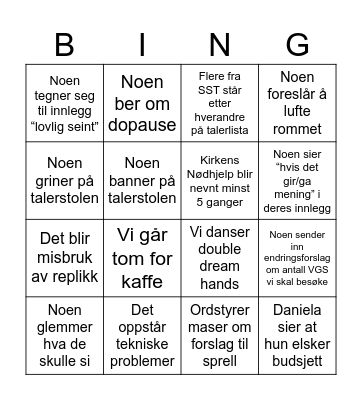 ÅS 2024-Bingo Card