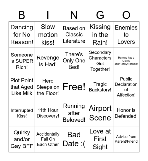 Alejandra's Getting Married!! Bingo Card