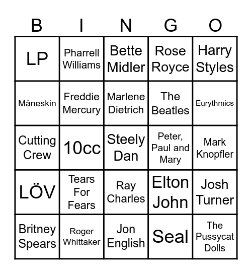 🌍 Bingo 3 🌍 Bingo Card