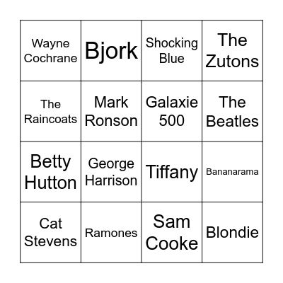 Double Jeopardy Bingo Card