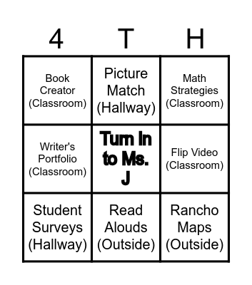 Open House 2024 Bingo Card