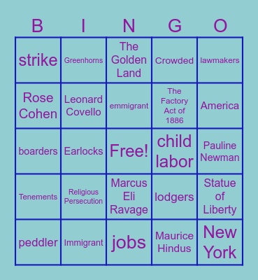 Shutting Out the Sky Review Bingo Card