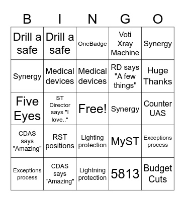 2024 WHA Regional Conference Bingo Card