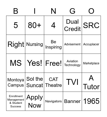 EMSS BINGO Card