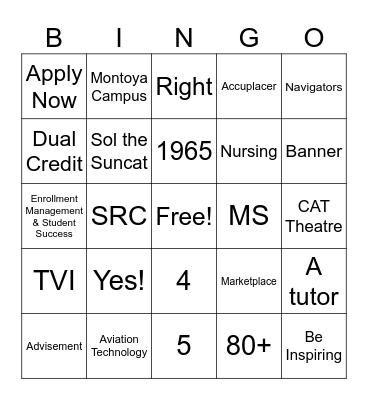 EMSS BINGO Card