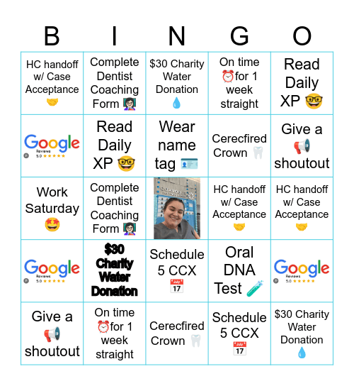 EL DORADO Bingo Card