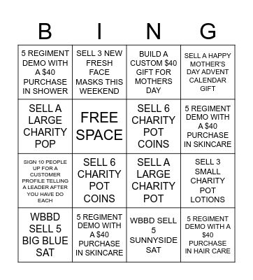 SHREK PRIZE BINGO WEEKEND Bingo Card