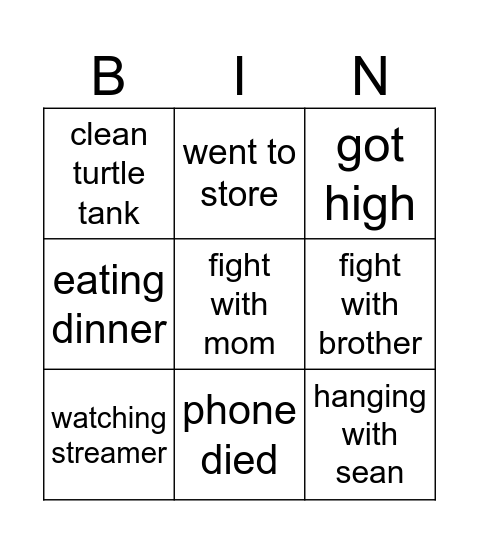 Claude Is Late Bingo Card