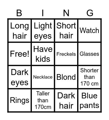 2024 Sunon Camp Bingo Card