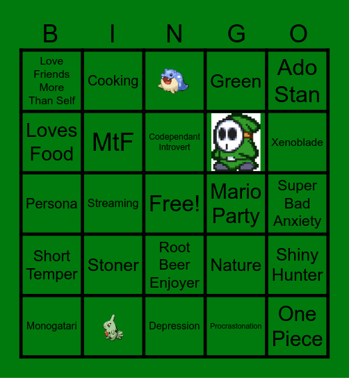 BetaSticks Bingo Card