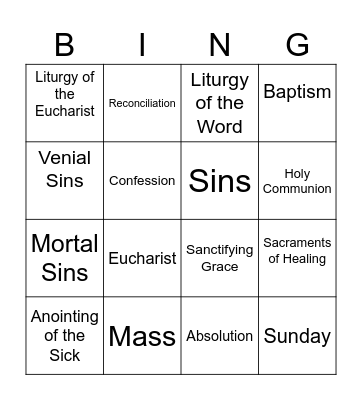 PSR End of Year Review Bingo Card