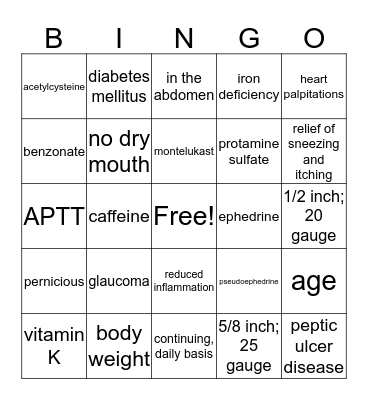 Are you breathing? Are you bleeding? Bingo Card