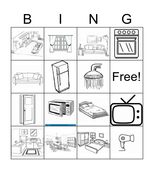 HOUSE Bingo Card