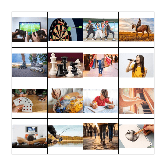 CH7 Los intereses Bingo Card