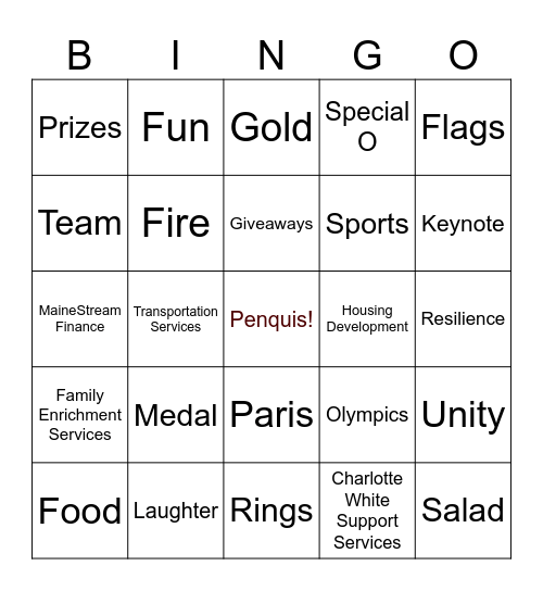 Penquis 2024  🥇 Bingo Card