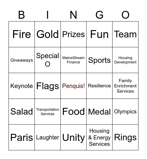 Penquis 2024  🥇 Bingo Card