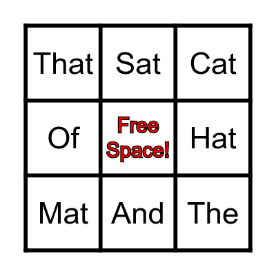 Bingo! Bingo Card